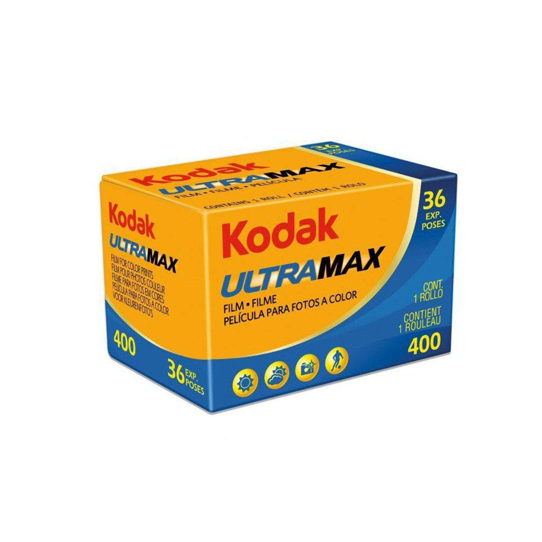 Kodak Ultramax 400 36 exposure color film
